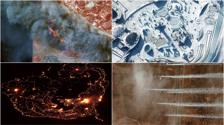 FOTO. Lumea văzută de sus: 16 imagini impresionante ale anului 2023, surprinse din satelit