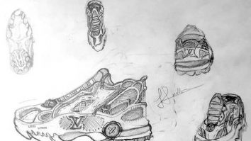 FOTO. Louis Vuitton colaborează cu adolescenții. Un tânăr de 13 ani a captat atenția cu desenele sale și cu talentul în Photoshop