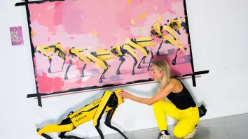 Agnieszka Pilat învață roboții de la Boston Dynamics să picteze. Artista a devenit preferata miliardarilor de la Silicon Valley