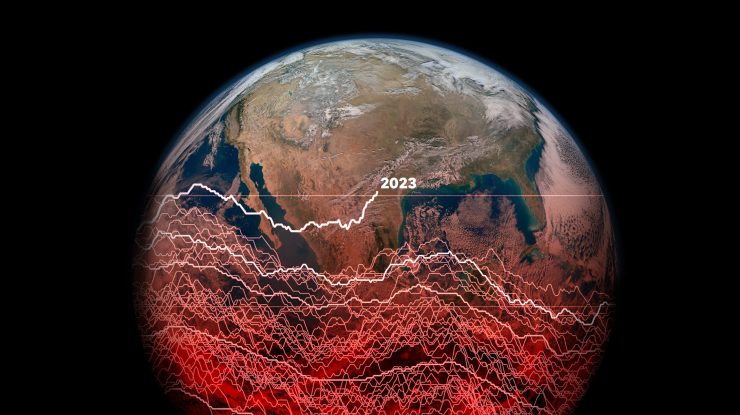 2023 a fost confirmat ca fiind cel mai călduros an din istorie