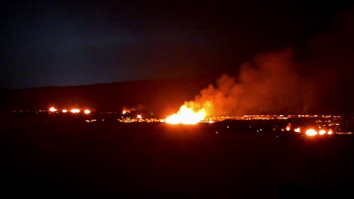 Un vulcan a erupt în sud-vestul Islandei