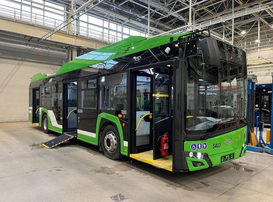 Noile troleibuze Solaris ies de sâmbătă pe traseele din Capitală