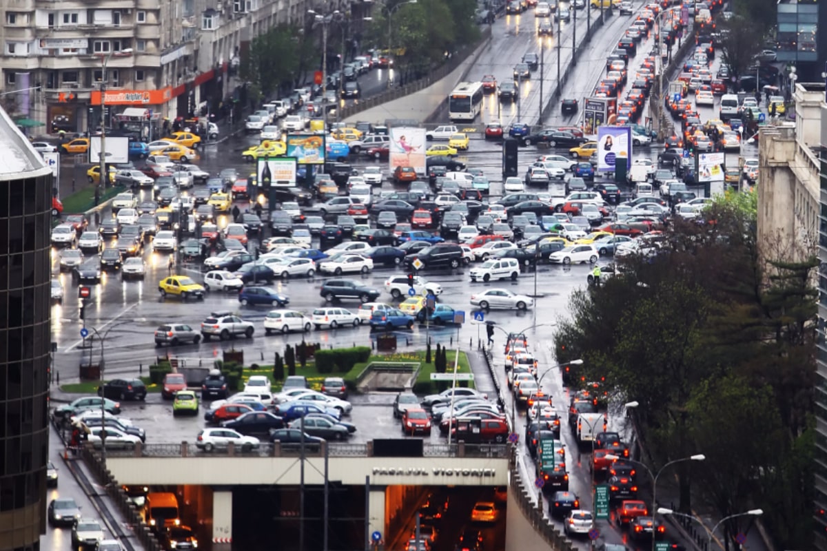București ocupă locul 8 la aglomerația din trafic din 387 de orașe din lume