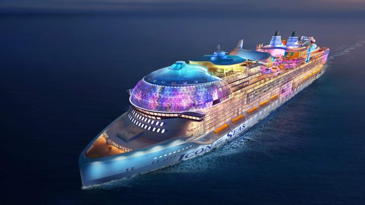 Icon of the Seas: Cel mai mare vas de croazieră din lume pleacă în călătoria inaugurală, din Miami