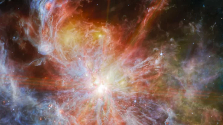VIDEO. Geneza galactică: Telescopul spațial Webb dezvăluie un complex masiv de formare a stelelor