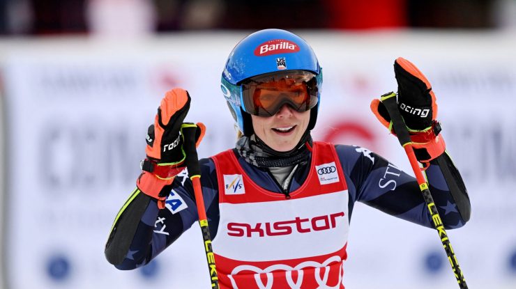 Vedeta americană de schi, Mikaela Shiffrin, a fost spitalizată în urma unui accident