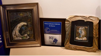 Poliția belgiană a găsit picturi de Picasso şi Chagall, în valoare de 900.000 de dolari, într-un subsol din Anvers. Au fost furate din Tel Aviv