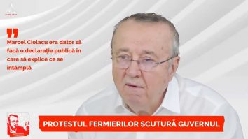 Ion Cristoiu, despre protestele fermierilor: Principala preocupare a lui Marcel Ciolacu a fost compromiterea mişcării, nu rezolvarea problemelor