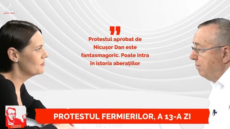 Ion Cristoiu, despre mitingul din Piaţa Constituţiei: Nicuşor Dan a fost şmecher. A primit ordin şi i-a sărit în ajutor lui Ciolacu. Această comedie a împins protestul real al fermierilor în plan secund