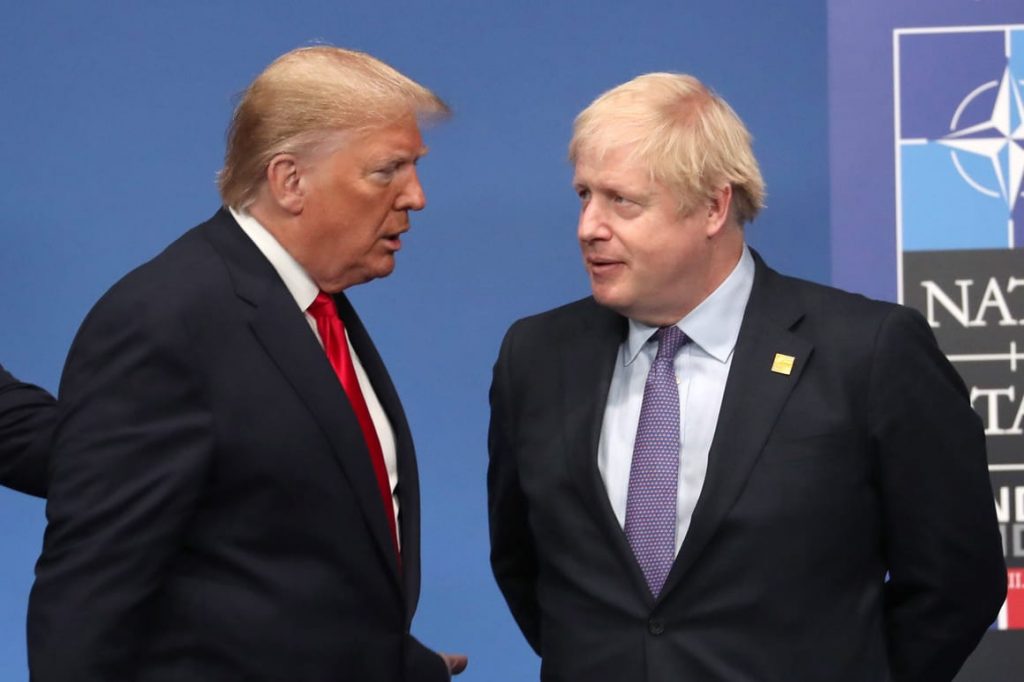 Boris Johnson susține că lumea ar fi „mai stabilă” sub președinția lui Donald Trump: „Pur și simplu nu pot să cred că va renunța la ucraineni”