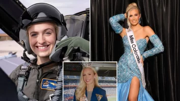 Primul ofițer al Forțelor Aeriene care câștigă titlul de Miss. Madison a obținut licența de pilot la 16 ani