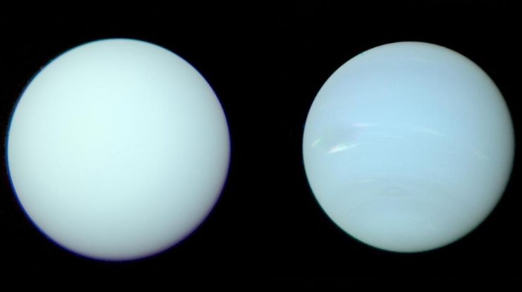 FOTO. Ce culori au Neptun și Uranus? O nouă cercetare arată adevăratele nuanțe ale celor două planete