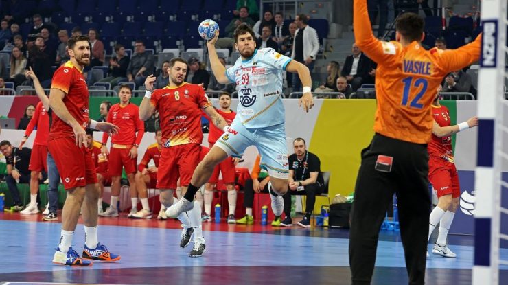 Tricolorii au fost învinși de echipa Spaniei la handbal. România a bifat a doua sa înfrângere