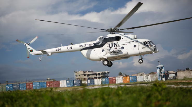 Un elicopter ONU a fost capturat de bărbaţi înarmaţi în Somalia