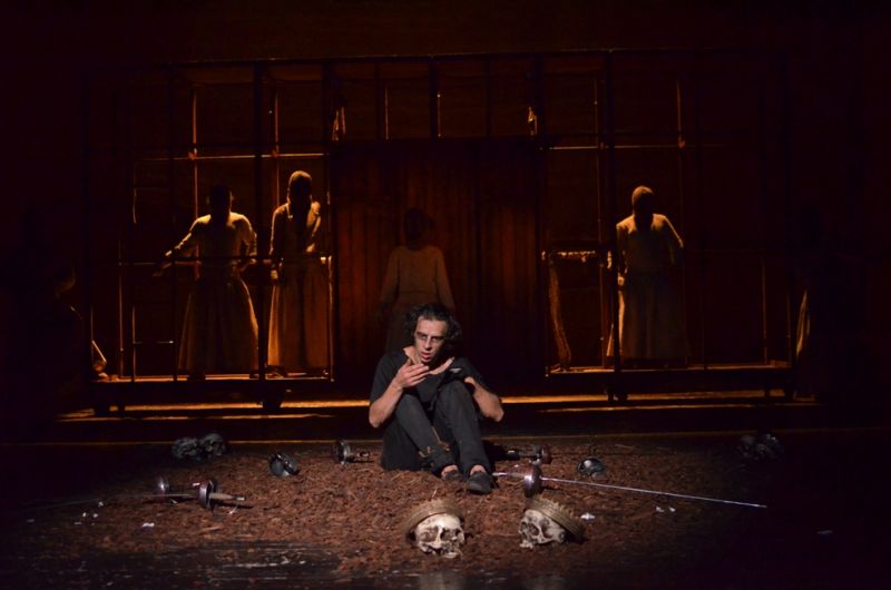 Liniște în sală: Două femei au mâncat shaorma în timpul piesei de teatru Hamlet la Teatrul Național Cluj