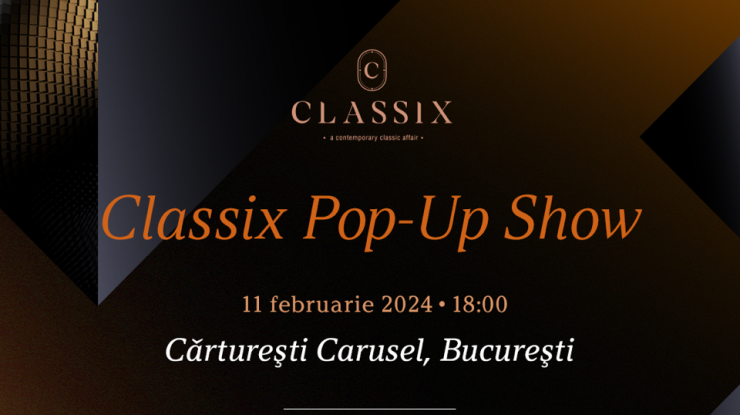 Classix Pop-Up Show w. Andrei Petrache @Cărturești Carusel