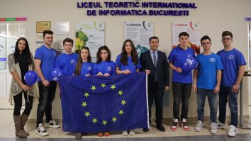 O echipă de 7 elevi de la Liceul Internațional de Informatică din București a câștigat concursul „IMAGINE EU”
