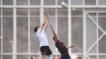 Naționala de rugby e pe primul loc în grupă după ce a învins Belgia la București