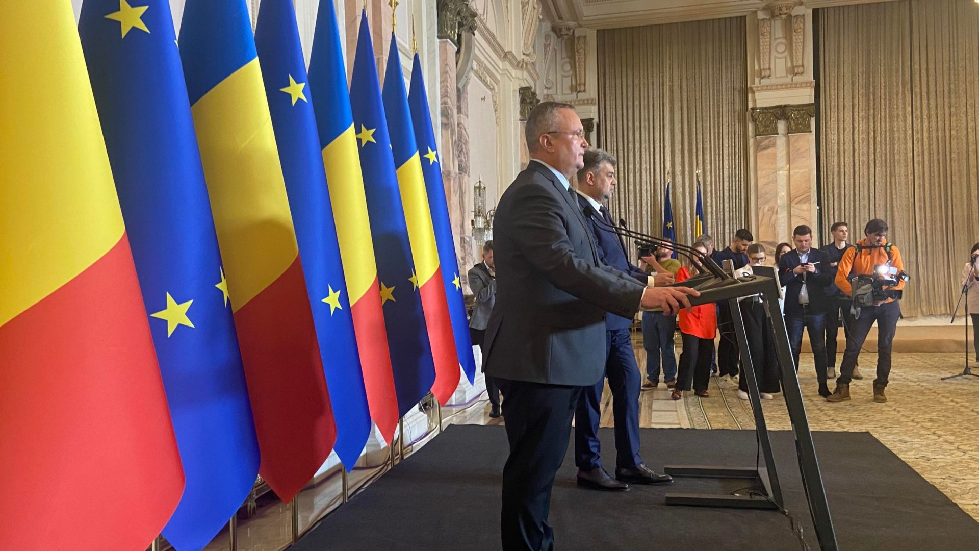 Marcel Ciolacu și Nicolae Ciucă au făcut anunțul împreună: Alegerile prezidențiale vor fi în septembrie, iar cele generale – în decembrie