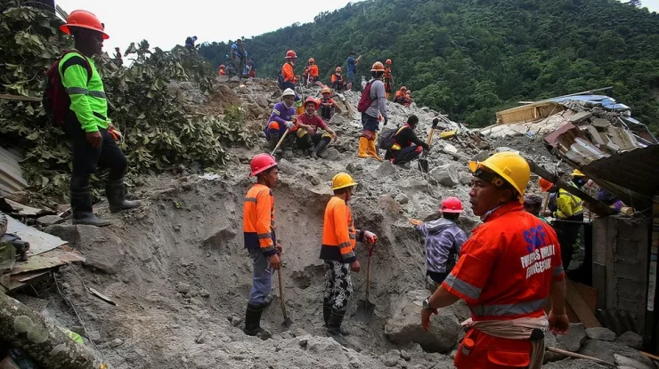 Alunecare de teren în Filipine: Bilanțul victimelor a crescut la 68 de morți în Davao de Oro