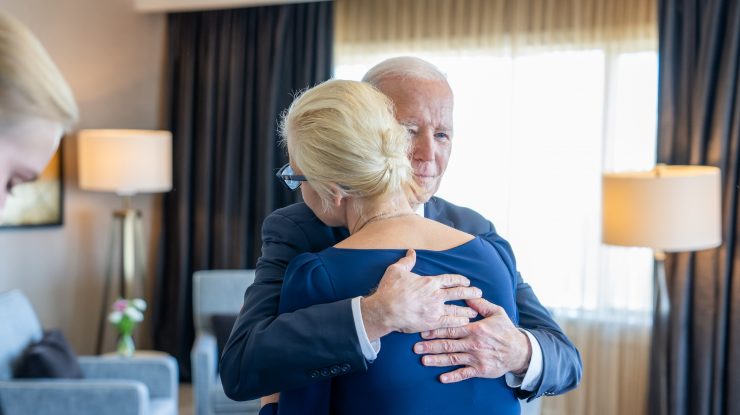 FOTO. Joe Biden s-a întâlnit cu văduva lui Alexei Navalnîi