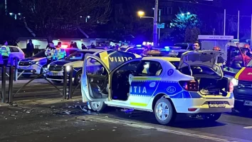 Un șofer beat și drogat din București a rănit un polițist în timp ce încerca să fugă de forețele de ordine