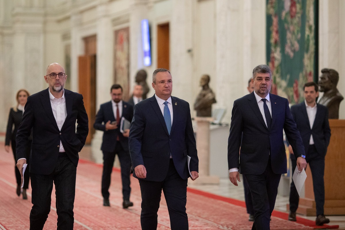 Ciolacu și Ciucă discută despre alegerile europarlamentare. Social-democrații consideră că Rovana Plumb și Maria Grapini ar trebui să deschidă lista