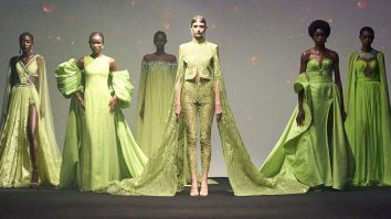 VIDEO. Cine defilează la Dubai Fashion Week?