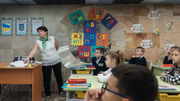 Un oraș ucrainean mută școlile în stații de metrou. „Nu vom auzi bubuiturile”