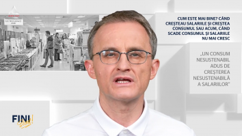 Fini sunt! Cum este mai bine? Când creșteau salariile și creștea consumul sau acum, când scade consumul și salariile nu mai cresc