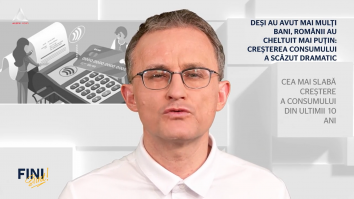 Fini sunt! Deși au avut mai mulți bani, românii au cheltuit mai puțin: Creșterea consumului a scăzut dramatic