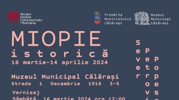 Muzeul Ororilor Comunismului în România invită publicul la vernisajul „Miopie Istorică”