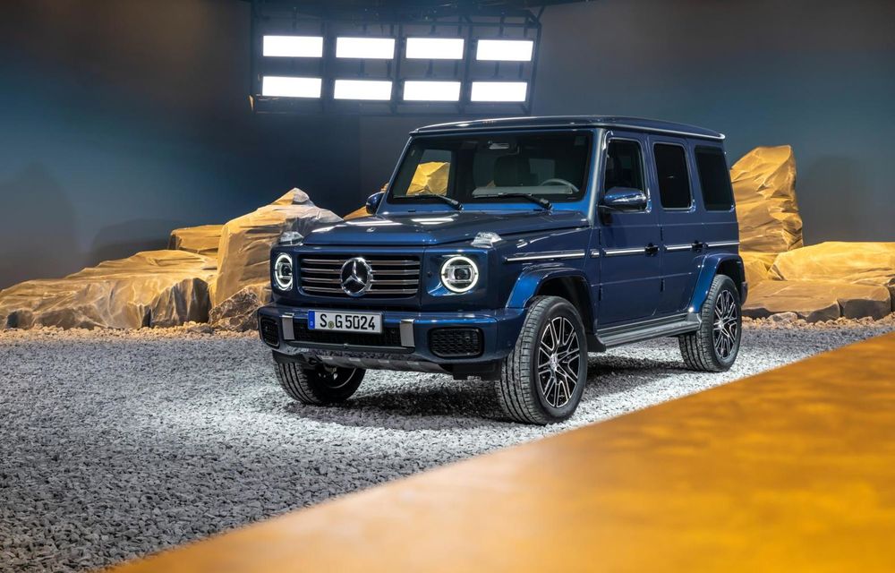Ce conduci azi? Mercedes dezvăluie noul model Clasa G facelift, în 2 versiuni