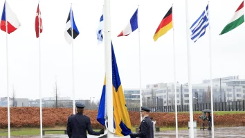VIDEO. Steagul Suediei a fost arborat la sediul NATO, consolidând locul său ca al 32-lea membru al alianței