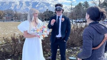 Un mire a purtat căștile Vision Pro la nunta sa. Cum a reacționat mireasa