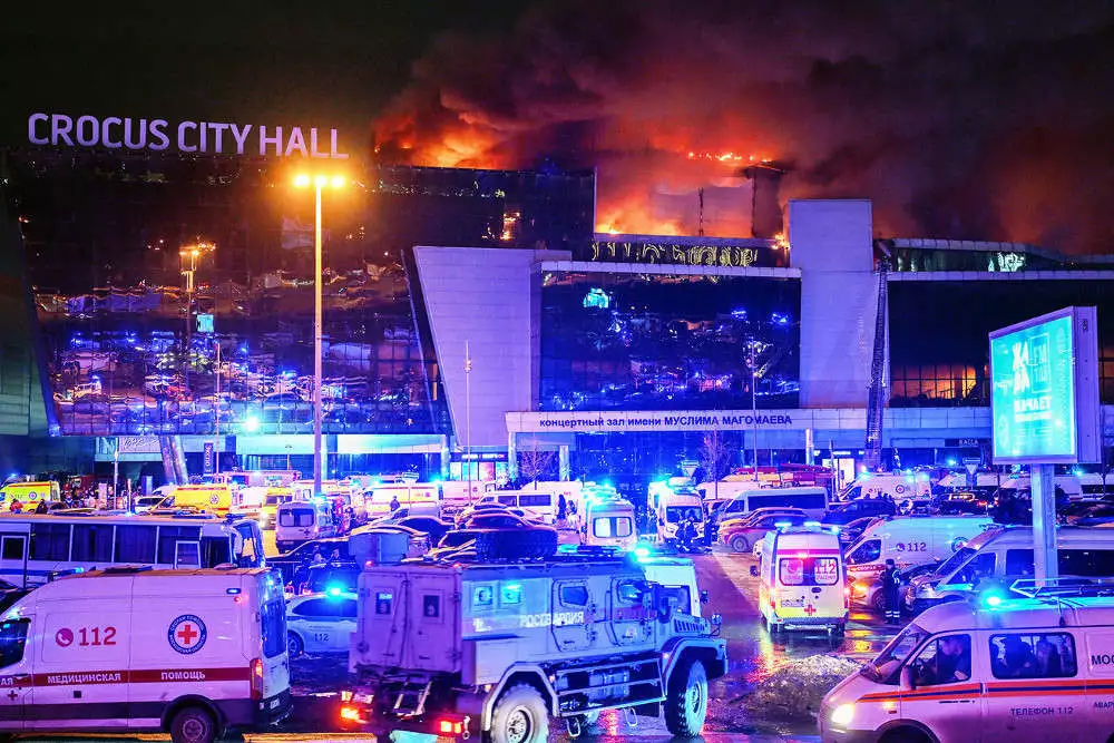 144 de oameni au murit în atacul terorist de la Crocus Hall. Patru suspecți au fost aduși în fața Tribunalului Basmanny din Moscova
