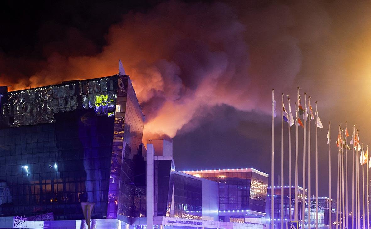 Statul islamic publică imagini de la Crocus. 133 de oameni au murit până acum în atacul de la Moscova
