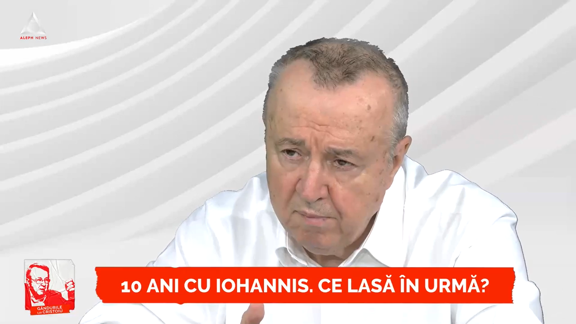 Ion Cristoiu: Tot ce se întâmplă acum în România nu e goana nici după pâine, nici după femei, e după locuri la alegeri