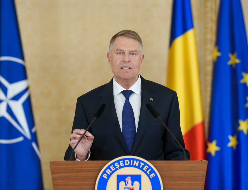 Klaus Iohannis candidează oficial la șefia NATO. Președintele a prezentat un decalog referitor la viziunea sa asupra viitorului Alianței: „Trebuie să asigurăm o rezilienţă mai puternică pentru Alianţă şi membrii săi”