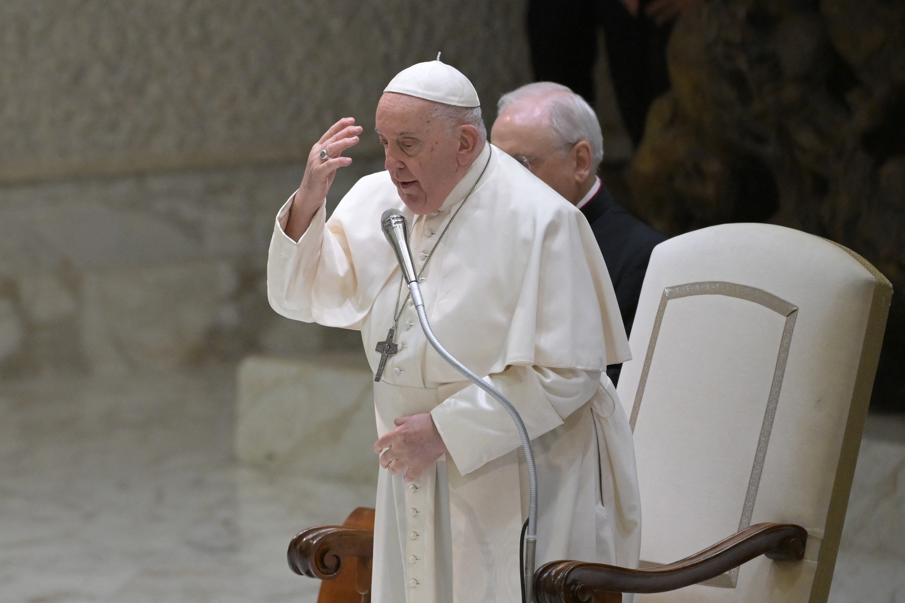 Papa Francisc prezidează liturghia de Paștele Catolicilor