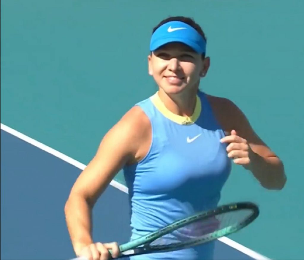 Simona Halep revine pe teren la Miami