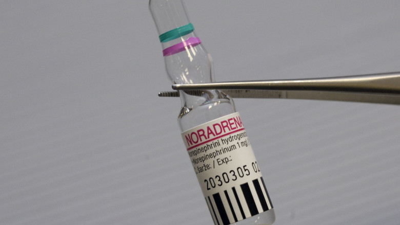 Noradrenalina, medicamentul aflat în jurul anchetei lui Rafila. Cum se administrează medicamentul