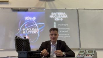 Vladimir Vîrzob, „micul Einstein al României”, a inventat la doar 15 ani o baterie nucleară KN-9: „Ideea mi-a venit citind din literatura de specialitate”