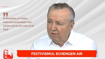 Ion Cristoiu, despre festivismul Air Schengen: Guvernanţilor le-a reuşit o chestie genială. Să facă un moment istoric dintr-un eşec, să arate ca şi cum noi am fi intrat în Schengen cu totul