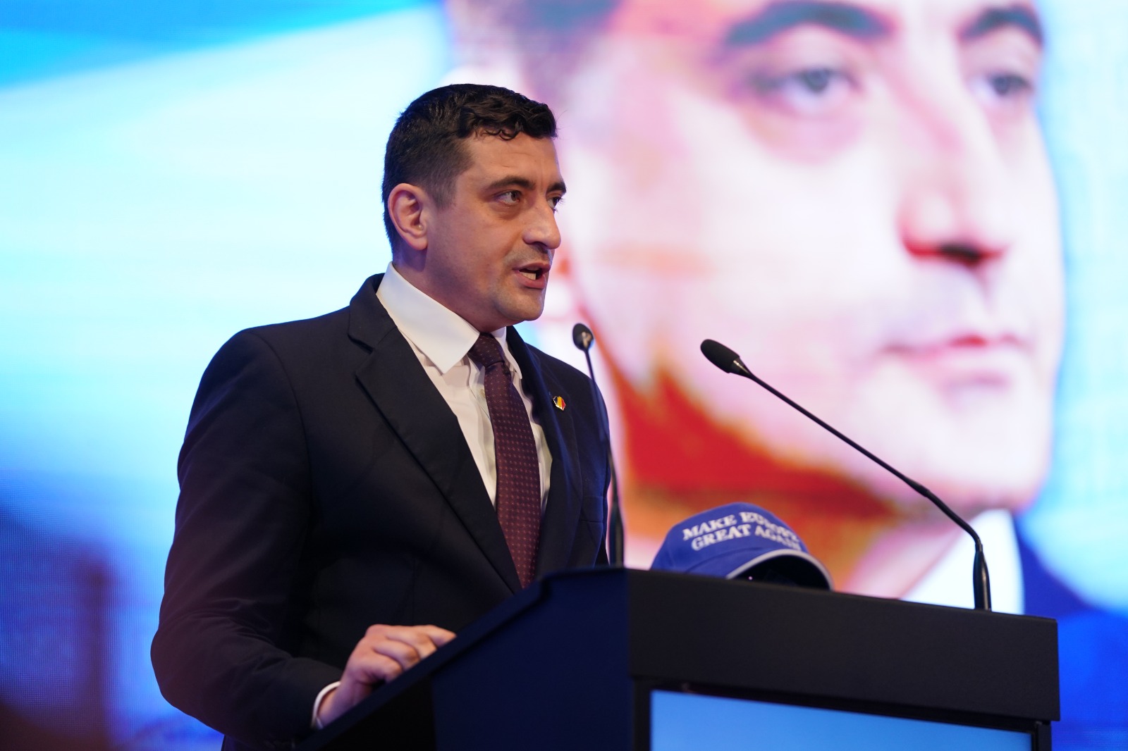 George Simion strânge la București conservatorii europeni. Ce plan are AUR pentru Europa