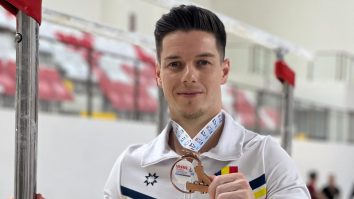 Andrei Munteanu, singurul român calificat în concursul masculin de gimnastică artistică de la Jocurile Olimpice 2024, a câştigat medalia de bronz la Cupa Mondială, în Antalya