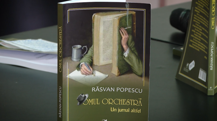 „Omul orchestră. Un jurnal altfel” de Răsvan Popescu te așteaptă marți, 23 aprilie 2024, la Librăria Cartea de Nisip din Timișoară