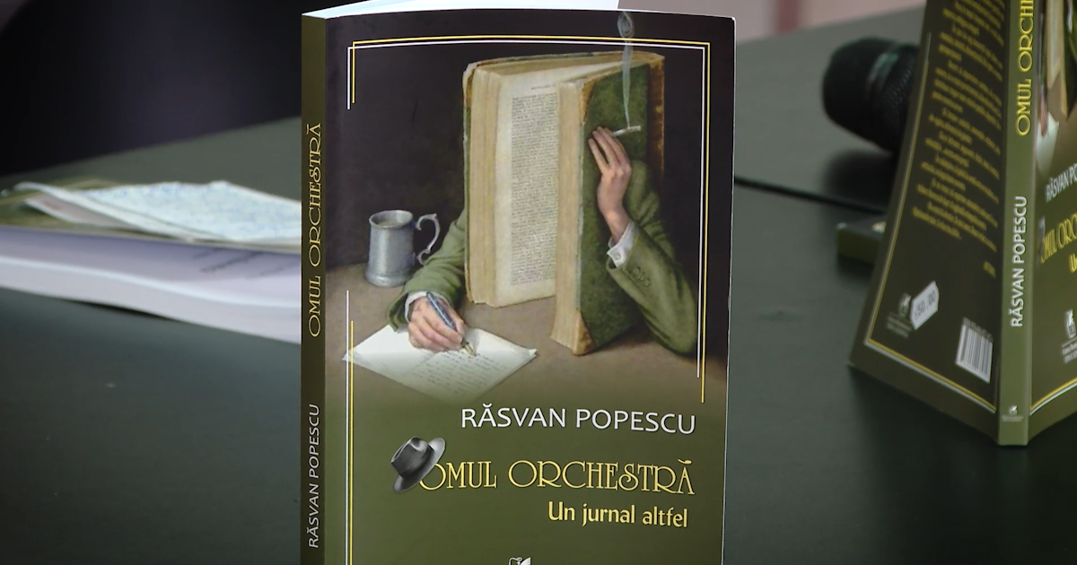 „Omul orchestră. Un jurnal altfel” de Răsvan Popescu te așteaptă marți, 23 aprilie 2024, la Librăria Cartea de Nisip din Timișoară