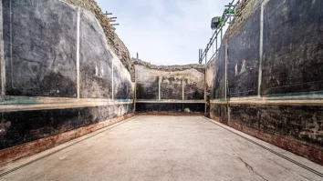 Descoperire uimitoare în Pompeii. Arheologii au descoperit o sală de banchet antică