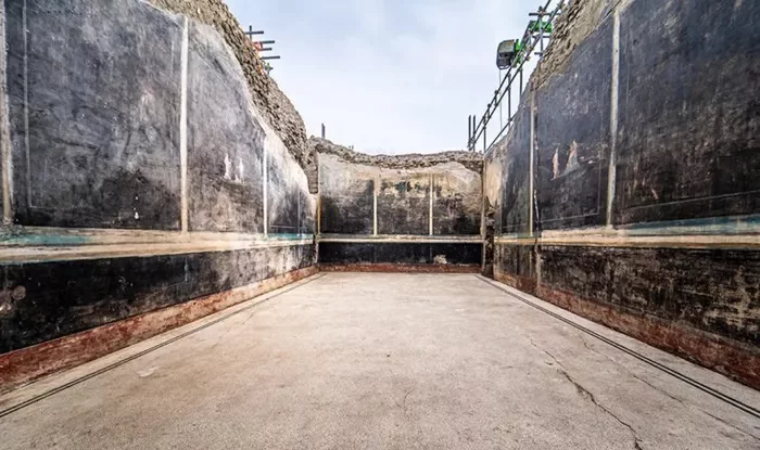 Descoperire uimitoare în Pompeii. Arheologii au descoperit o sală de banchet antică